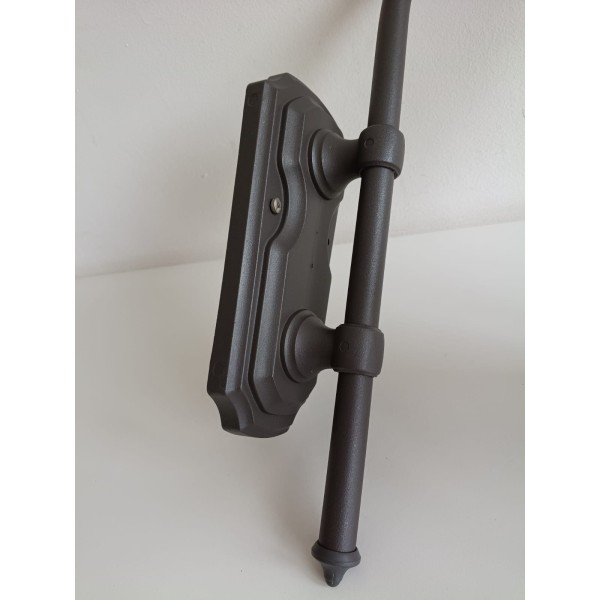 Nobile 2024/02/00/NA Lampara series wall lamp brass/graphite e27 75w